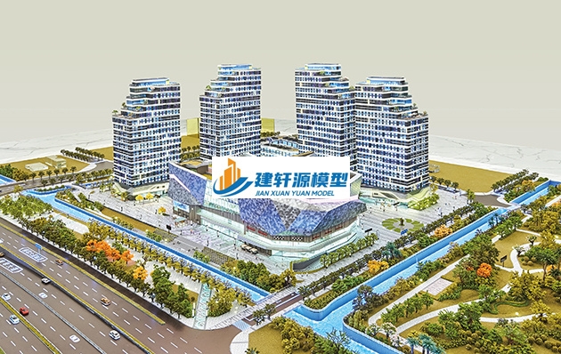 南郑智慧城模型
